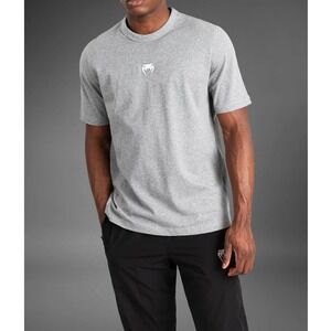 Venum Men's Light Heather Gray Embroidered Logo Short Sleeve Vortex Tee Size XL